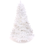 Ёлка «Звон вьюги» 180 см, ПВХ (786 веток), белый иней, Белый