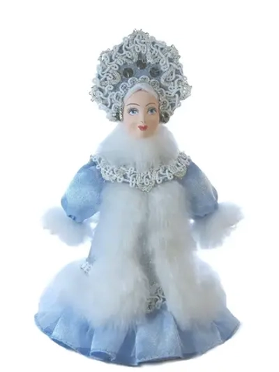 Кукла фарфоровая Снегурочка