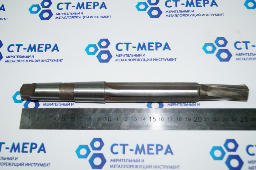Зенкер цельный к/х 19.7х45х255мм КМ3 Р18
