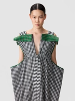 Шелковое платье-сарафан OLA OLA