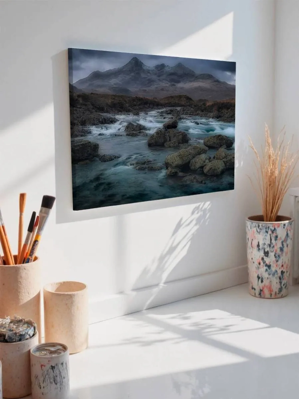 Картина на стену 40 X 50 Горный пейзаж