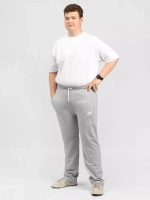 брюки спортивные на резинке прямые большие размеры