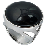 Кольцо Possebon Agata Preto K0117.4 16 S