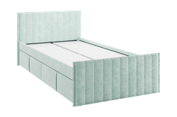 Кровать с ящиком Твикс 900*2000 (велюр) МФ Мебельсон, г. Ижевск