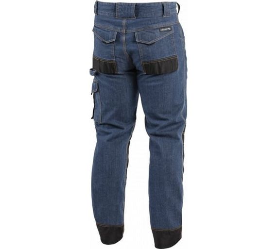 Брюки рабочие джинсовые синие EMS Högert, арт. HT5K355