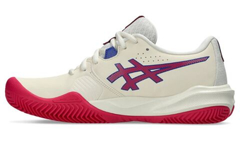 Женские Кроссовки теннисные Asics Gel-Challenger 15 Clay - кремовый/ярко-розовый
