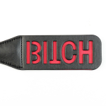 Черная шлёпалка из эко-кожи с надписью 38см Сима-Ленд Оки-Чпоки 9944720