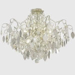 Потолочная люстра Crystal Lux ESMIRALDA PL9 SILVER
