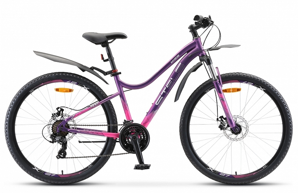 Велосипед Stels Miss-7100 MD 27.5",рама 18,Пурпурный