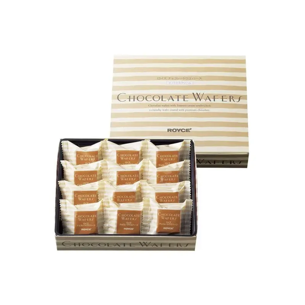 Шоколадные вафли ROYCE' «Tiramisu Cream (12 Pcs)»