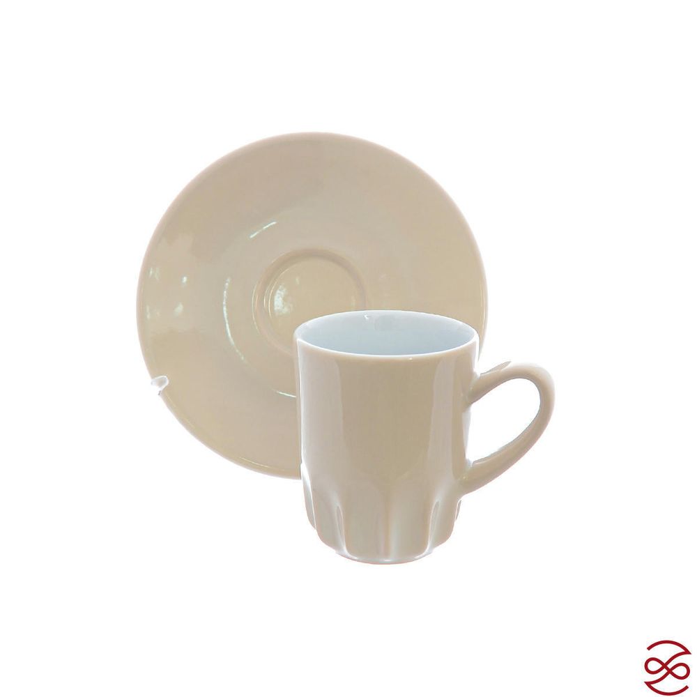 Чашка+блюдце для эспрессо жасмин Benedikt Ribby 80 мл