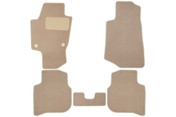Коврики в салон для JETTA VA3 2023- седан, 5шт. (текстиль, бежевые) KLEVER0412800122112KH