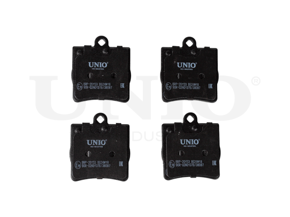 Колодки тормозные диск. задние UNIO BRP-20153