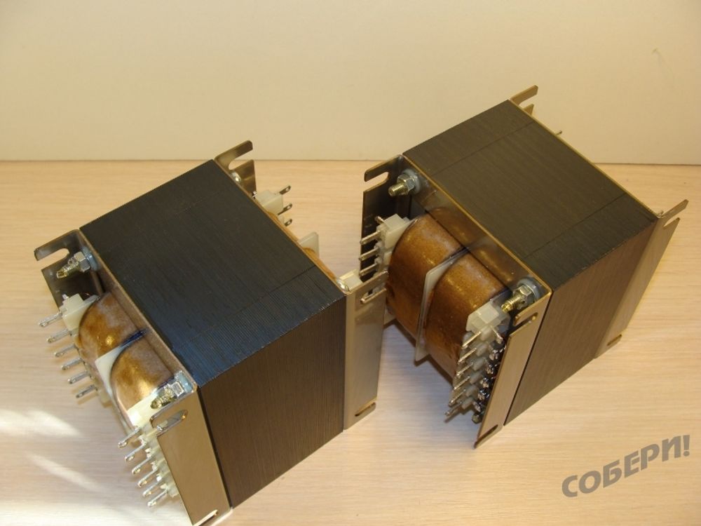 трансформаторы для лампового двухтактного усилителя мощности