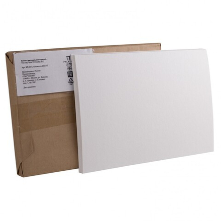 Бумага чертёжная марки А (Гознак), 200 г/м2, А3, 100 л/уп