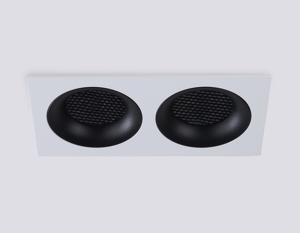 Светильник встраиваемый TN102732/2 WH/BK белый/черный GU5.3 175*92*23