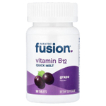 Bariatric Fusion, витамин B12, Quick Melt, виноградный вкус, 90 таблеток