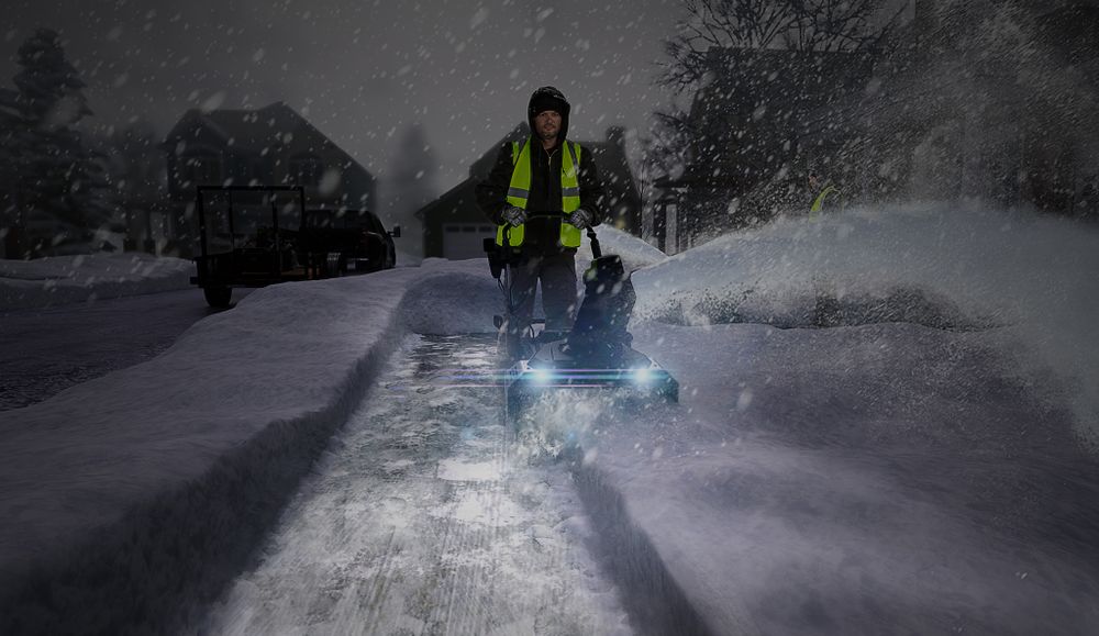 Аккумуляторный снегоуборщик Greenworks GD82STK5, 2602507UB ,82v, 56 см, АКБ 5 А·ч и ЗУ