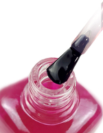 IQ Beauty Лак-тинт с AHA-кислотами для естественного сияния и укрепления Glossy Tint Nails, 12,5 мл Прозрачный розовый