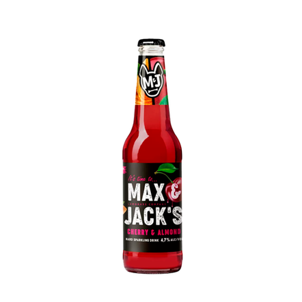 Пивной напиток Max&Jasks Cherry & Almond 0,4 л