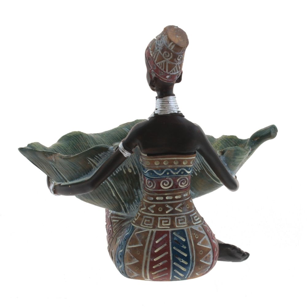 GAEM Фигурка декоративная "Африканка", L14,5 W9,5 H14 см