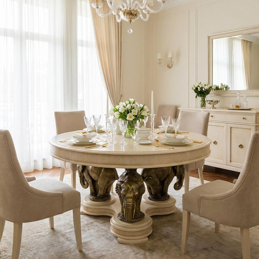 Стол Элефант Айвори