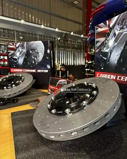 КАРБОН КЕРАМИЧЕСКАЯ УСИЛЕННАЯ ТОРМОЗНАЯ СИСТЕМА ДЛЯ VOLKSWAGEN GOLF 8R 2022-2024 Фольксваген