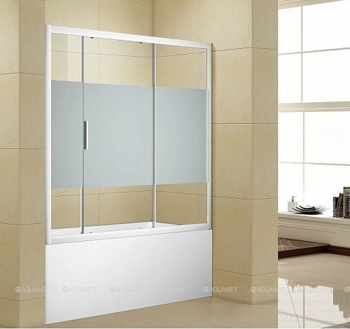 Шторка для ванны Aquanet Practic AE10-B-160H150U-CP