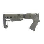 Пластиковый приклад МР-155, МР-135, DLG Tactical. Черный