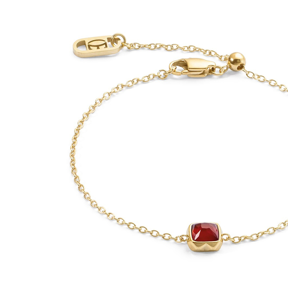 Браслет Coeur de Lion Red agate (January) 1301/30-0300