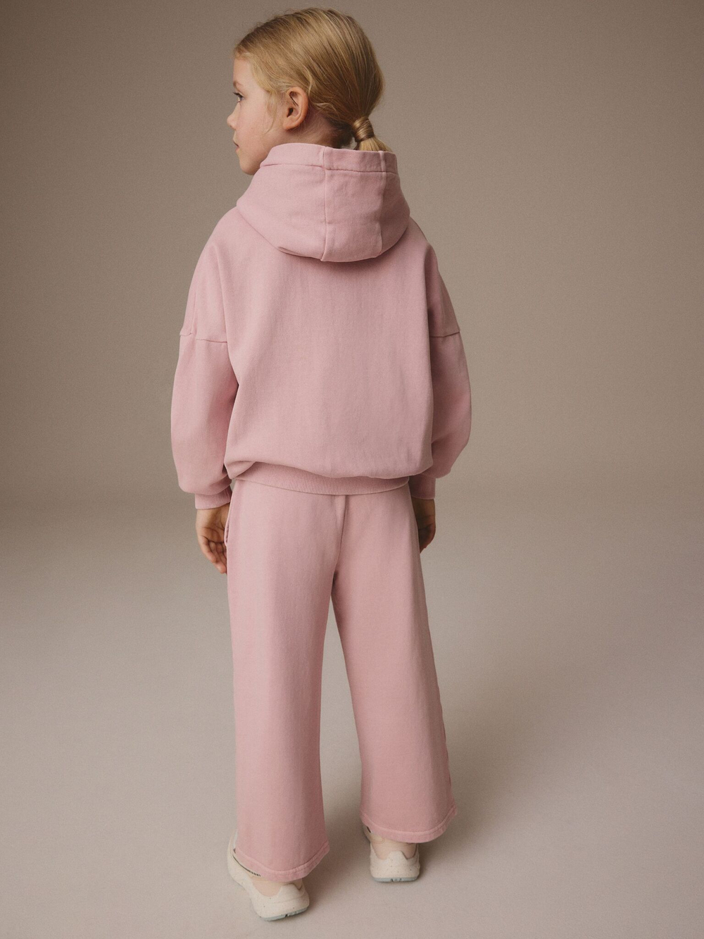 Джоггеры широкие для девочки Next AG5-910, Розовый