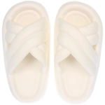 Шлепанцы женские «GRACE», цвет белый, р-р 40-41