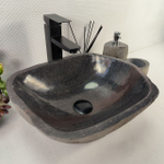 Раковина из речного камня RS-65429 40*33*15 0855