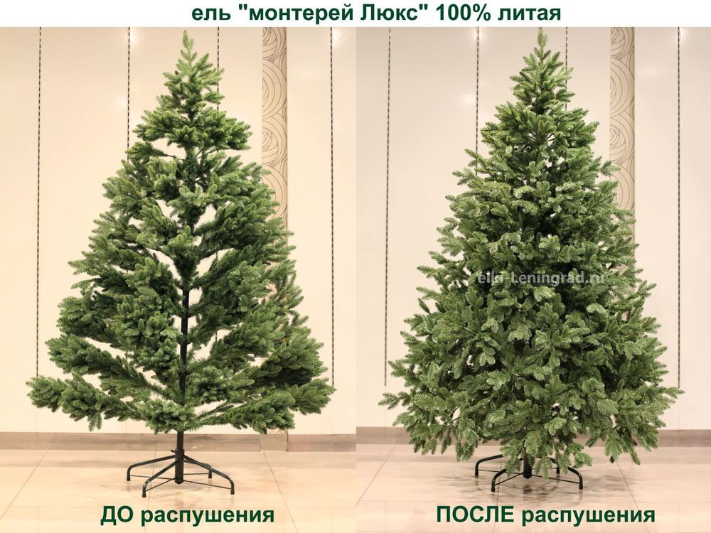 Искусственная ель «Монтерей» (Литая хвоя) 180 см / 1.8 м