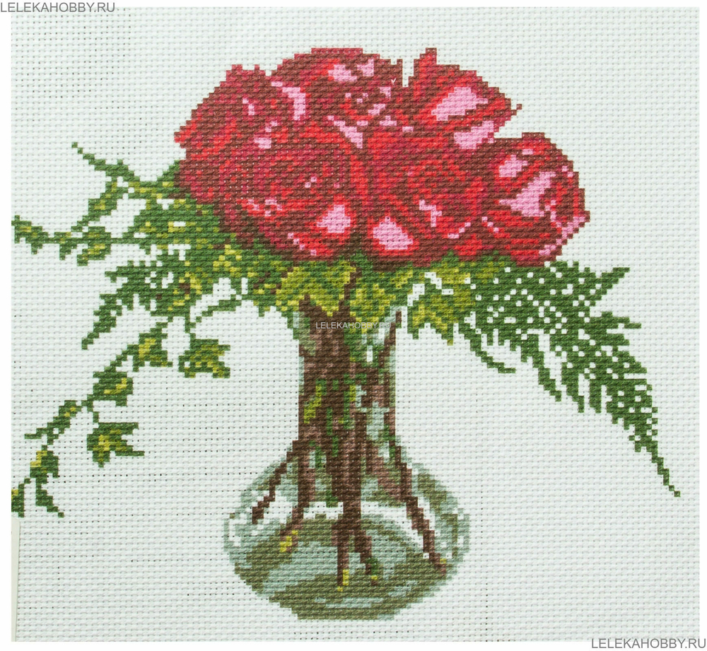 "Букет"-0256 канва с рисунком