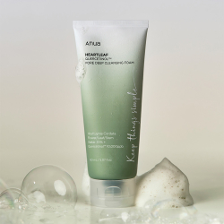 Anua Heartleaf Quercetinol Pore Deep Cleansing Foam глубокоочищающая пенка-скраб для умывания