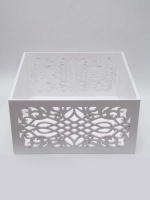 Ящик с резными вставками 40х40х20 см