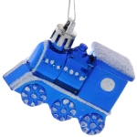 Ёлочные игрушки «Паровозик» 4,5*6см микс цветов (набор 3шт)
