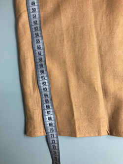 Брюки льняные широкие, визуально на 48 размер