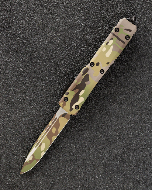 Автоматический складной нож SteelBro Ultratech S/E Standart Basic CAMO VG-10 121-1BSKCS (базовый-камуфляж)