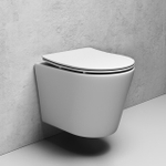 Подвесной унитаз Abelsberg Element TornadoFlush ELC70701WH, белый глянец