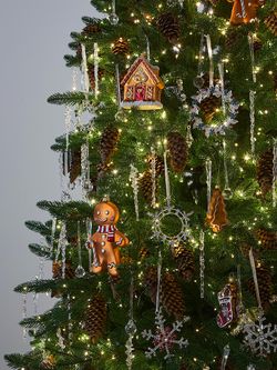 Набор елочных украшений Christmas diamonds из коллекции New Year Essential, 4 шт.