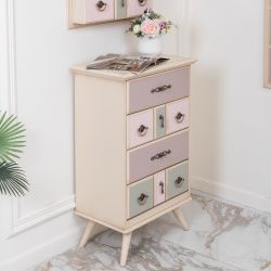 Комод Пандора - 1 с 4 ящиками Айвори Акварель