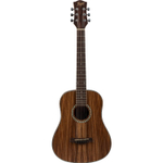 FLIGHT TR-1000 TEAK - тревел гитара, верхняя дека - тик, корпус - тик, цвет натуральный.