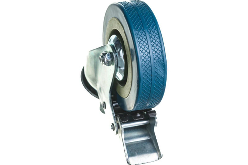 Колесо поворотное с тормоз d-75мм, креп платформа