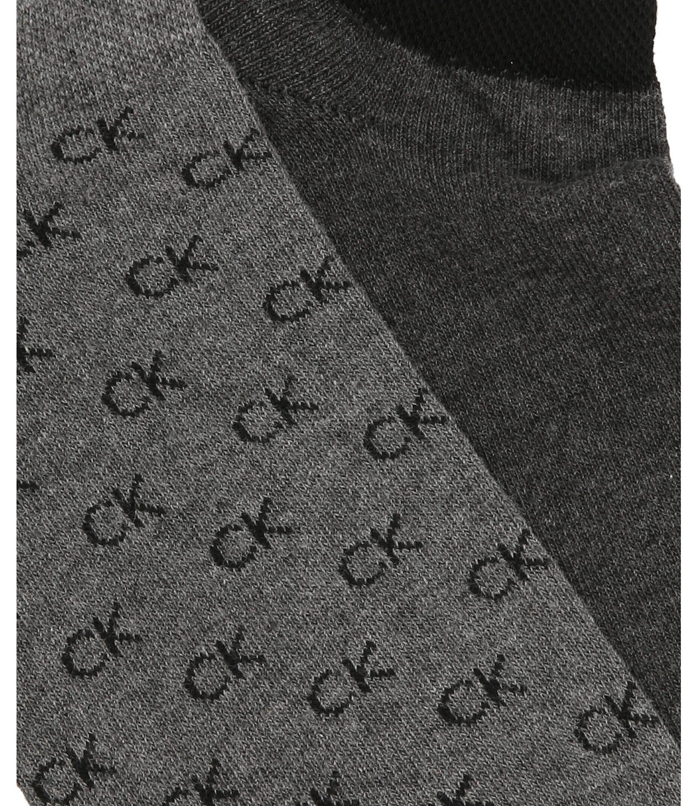 носки 2 пары sneaker Calvin Klein - серый(701218715)