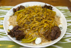 Плов узбекский "Самаркандский" из говядины (весовой)