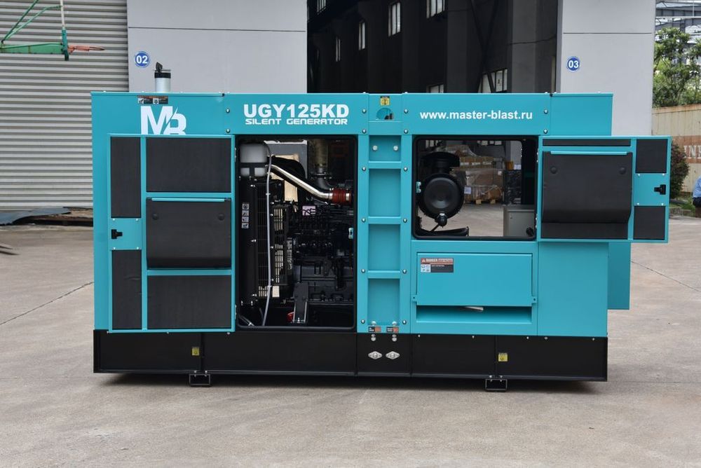 Дизель-генератор Master Blast UGY125KD3 в уличном кожухе - [ДГУ 100 кВт / 380V / Cummins]