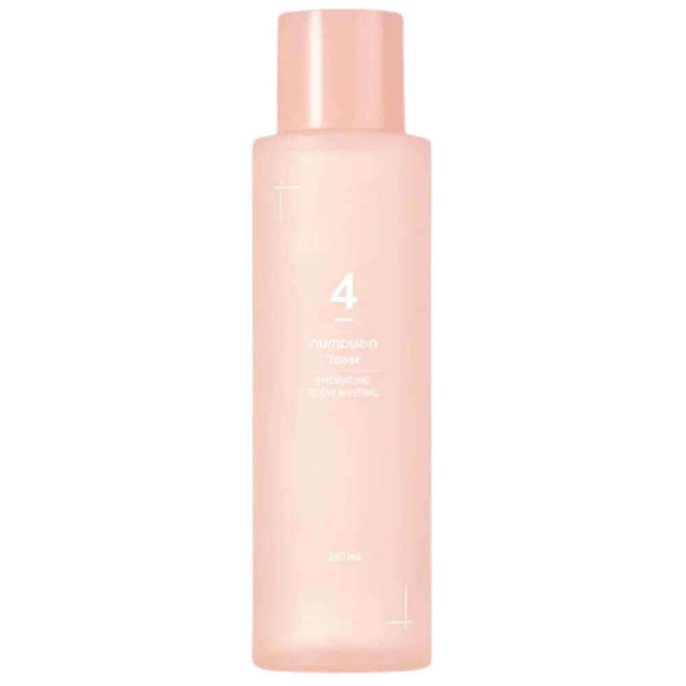 Минеральный тонер для выравнивания микрорельефа numbuzin No.4 Hydrating Glow Mineral Toner, 200мл
