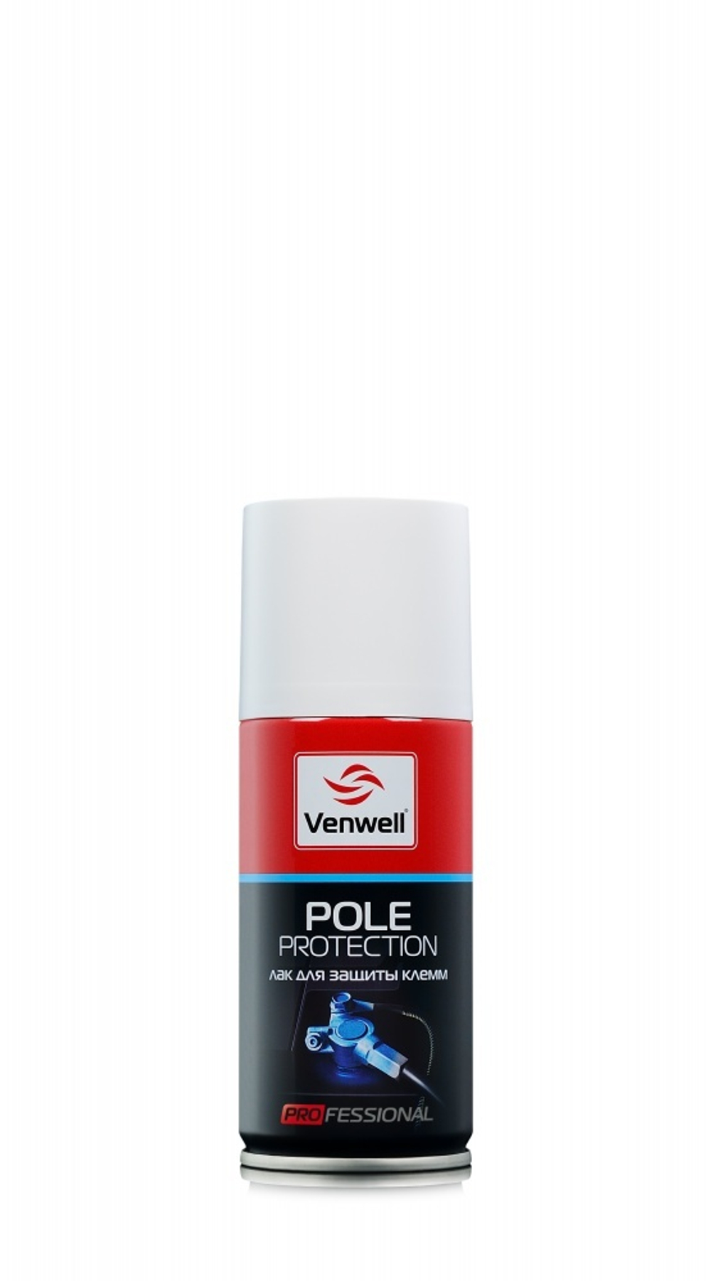 VW-SL-025RU Venwell Лак для защиты клемм Pole Protection 150 мл (аэрозоль).
